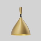 Mini Vintage Chandelier Pendant Lights Kitchen Island  Black And Antique Brass