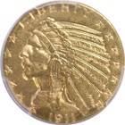 1911-d  5 Indian   -   Pcgs Ms-61 
