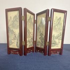 Antique Chinese Handmade Collectible Set  Vase  Teapot  Dragon  Elephant  Screen