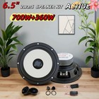 6 5  700w Mid Woofer   Tweeter - 2-way Filter  Car Audio System