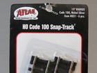 Atlas 831 Ho 15  Radius Curve Code 100 Train Track Nickel Silver Atl831 New