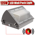 70 75 125 150w Led Wall Pack With Dusk To Dawn Outdoor Light Commercial Fixtures
