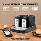 Restaurant Wireless Pager System 16 Call Coasters Guest Queuing Calling Knob