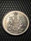1964 Canadian Half Dollar  80  Silver  Nice Proof Like Ch Bu  dd5
