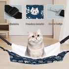 2 Pieces Cat Hammock For Cage Hanging Reversible  Soft Pet Cage Hammock With    