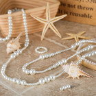 1000 Pcs Glass Pearl Beads For Jewelry Making 6 Sizes Seed Bulk Tiny Satin Luste