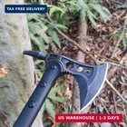Camping Axe  Survival Throwing Hatchet With Sheath tactical Tomahawk Camping Cut