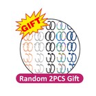 84pcs Professional Piercing Kits Stainless Steel Navel Eyebrow Nose Needles Set