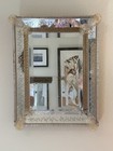 Large Authentic Antique Venetian Murano Vintage Wall Mirror