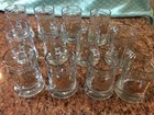 Gold Leaf Cowboy Boots Vintage Beer Mug Lot Of 12 New 1980s 80s 22k