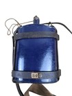 Original Wwi British Army Mk Vi Water Bottle Blue Enamel Canteen Leather Cradle
