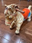 Vintage Children s Toy Riding Horse-no Wheels 