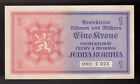 1940 Bohemia   Moravia 1 Korun  Unc Pic  3a