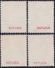 4 Pieces British Honduras Qv 1865-1879 High Values Modern Reproduction Stamp Sv