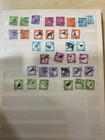 World Stamps Inc  Turkey  Greece Etc  Mint used  Vintage  Stock Book  z247