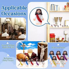 25 Pcs Little Jesus Figures Original Design Jesus Love You Mini Rubber Jesus Toy