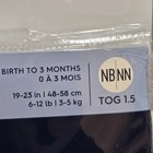 Halo Infant Sleep Sack Swaddle Nb 0-3 Months White Gray Moon Stars 6-12 Lbs New 