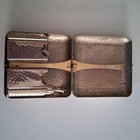 Vintage Gem Razor   Ever Ready Travel Shaving Kit Brass Antique