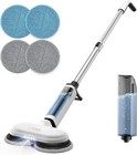 Idoo Cordless Mop Cleaning Floor Tool Handheld Power Spin Spray Mop Floor Cleane