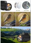 12x55 Hd Monocular Telescope With Smartphone Holder  2023 Water Proof 42mm