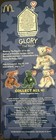 Ty Mcdonald s Beanie Babies Glory The Bear Plush Fast Food Premium 1999 Rare
