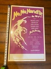 Vintage Original 1972 No no no  Nanette Musical 22 x15  Window Card Poster