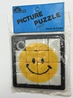 Vtg Smiley Smile Happy Face Hippie Slide Puzzle Plastic Toy In Package 90   s