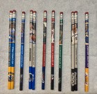 Huge Vintage Sports Pencil Collection Lot 100  Nfl Nba Mlb Ncaa Play Football