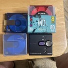 Sony Net Md Walkman Mz-ne410 Portable Minidisc Recorder Player Tested