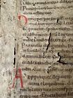 Rare Medieval Psalter Manuscript - 12th Century C  1150