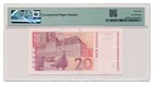 Croatia Banknote 20 Kuna 2014 Pmg Grade Ms 66 Epq Gem Uncirculated