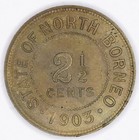 1903  North Borneo  2 1 2 Cents  Lot  346 