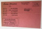 1950 s Louis Jordan At The Macumba San Francisco Handbill Rare