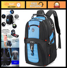 Extra Large 50l Travel Laptop Backpack  Airline Approved  Fits 17  Laptops  Blue