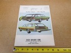 1968 Pontiac Safari Magazine Natchez Mississippi Travel Brochure Original