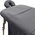 Brushed 100  Microfiber Massage Table Sheets - Fitted  Flat   Face Rest Covers