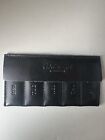 Hackett Metal Shirt Collar Bones Stiffeners Set Of 5 Mon Fri Leather Pouch