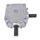 40 Hp 1 800 Max Rpm Right Angle Bevel Gearbox With 2 Keyed Shafts Cw cw 1 1