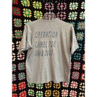Rare 2003 Iraq Operation Camel Toe Us Military Shirt -m-