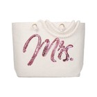 Future Mrs  Large Bride Tote Bag Personalized Wedding Bachelorette Bridal Sho   