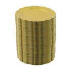32 5cm Decorative Plate For Table Dinner Kitchen Gold 100 plastic Charger Plate