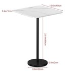 Modern Luxury Home Furniture Marble Sofa Side Table Coffee Table For Living Room