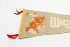 Vintage Wickenburg Arizona Rodeo Souvenir Felt Pennant 27 