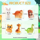50 Pcs Mini Resin Animals Bulk  Tiny Resin Animals Figures To Hide  Small Ani   