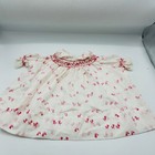 Vintage Polly Flinders Hand Smoked Duckings Dress Girls 12 Months Pink Red Ducks