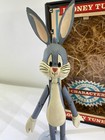 Vtg Warner Store Exclusive Looney Tunes Bugs Bunny Wooden Figure Boxed Ds66