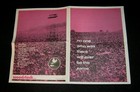 Original Woodstock Brochure Poster Santana Hendrix Joplin Cocker Who Alvin Lee