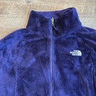 The North Face Osito Fleece Jacket Women s M Purple Full Zip Fuzzy Soft