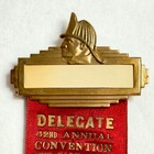New York State Firemen s Assn 62nd Annual Convention Geneva 1934 Ribbon 4 75 