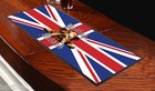 British Bulldog Union Jack Bar Towel Runner Pub Mat Beer Cocktail Party Gift